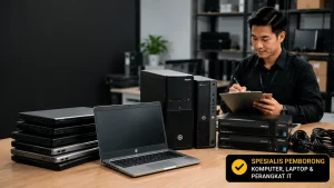 jual komputer dan laptop bekas kantor di Jakarta
