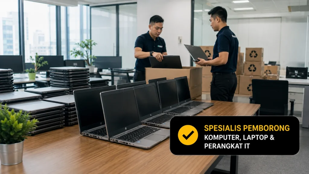 Jual Laptop Karyawan Bekas Saat Perusahaan Upgrade Perangkat