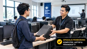 lelang aset IT dan furnitur kelas